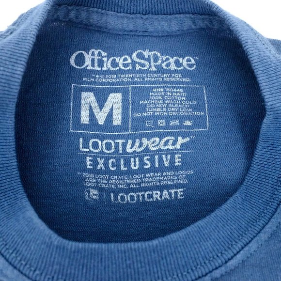 Office Space Movie PC Load Letter Graphic Shirt MD - Picture 4 of 8